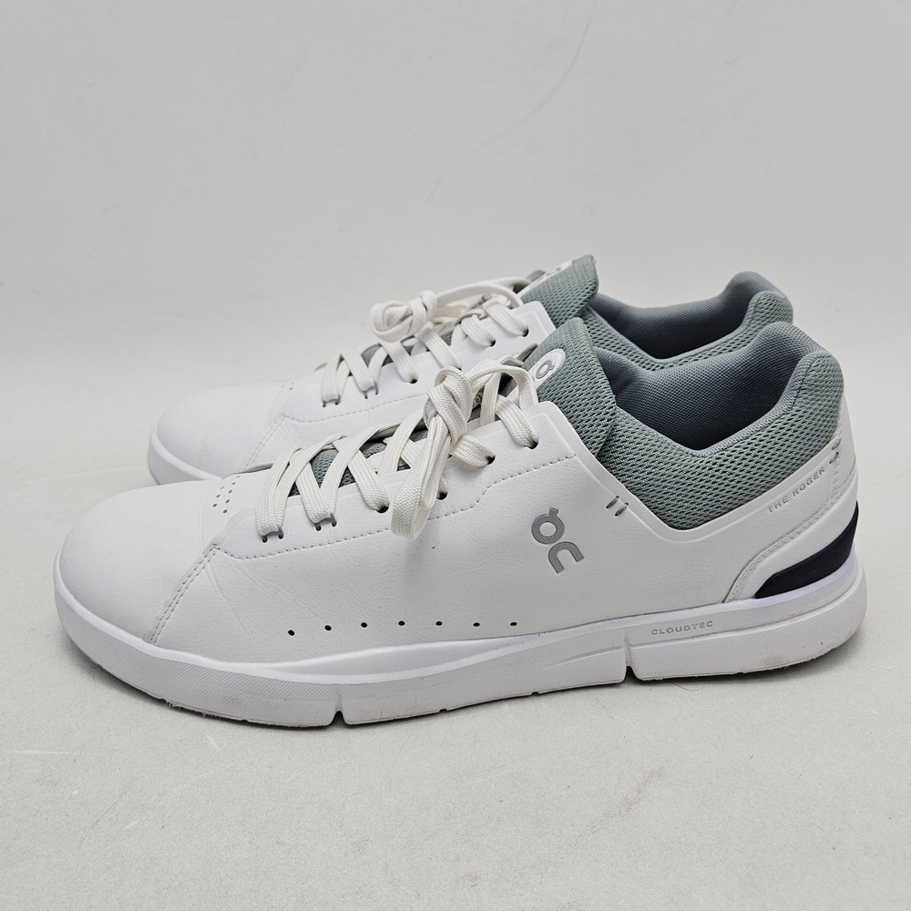 On Running Mens The Roger Advantage White Cobalt Sneakers 48.99152 Size 11.5 - Picture 10 of 11